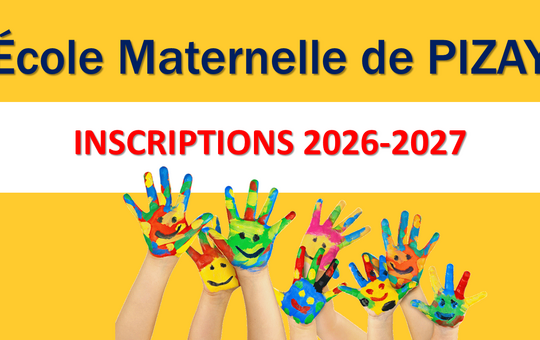 ÉCOLE DE PIZAY - RENTRÉE 2026-2027