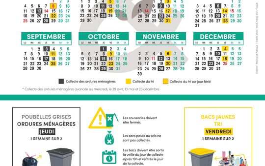 Collecte des Ordures ménagères 2026